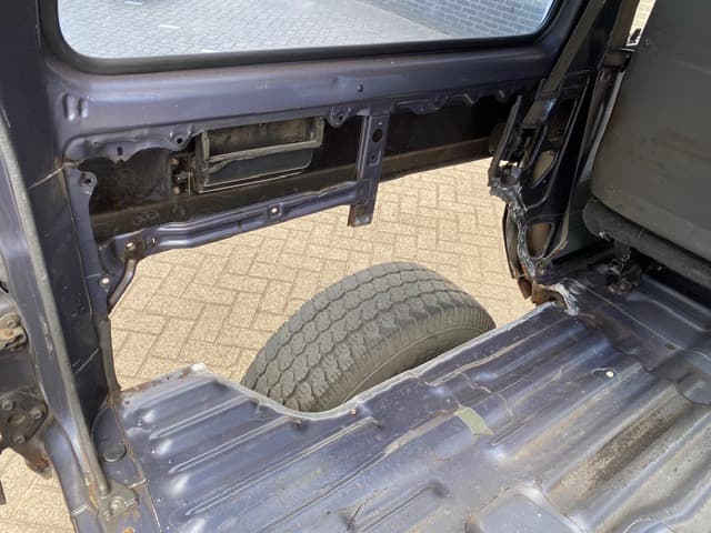 Inspectie motorblok klassieke auto