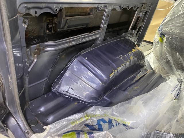 Inspectie onderstel klassieke auto