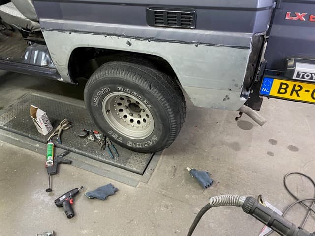 Werkprocess in werkplaats