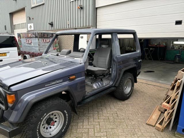 Auto nagenoeg voltooid